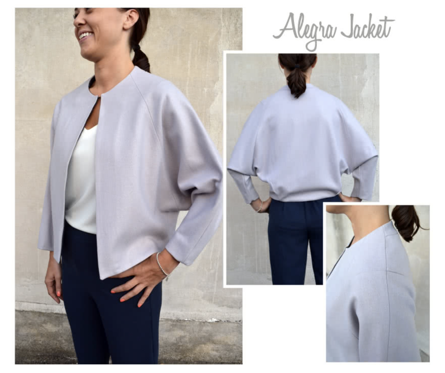 Style ARC - Alegra Jacket / Coat (Sizes 4-16)  Sewing Pattern