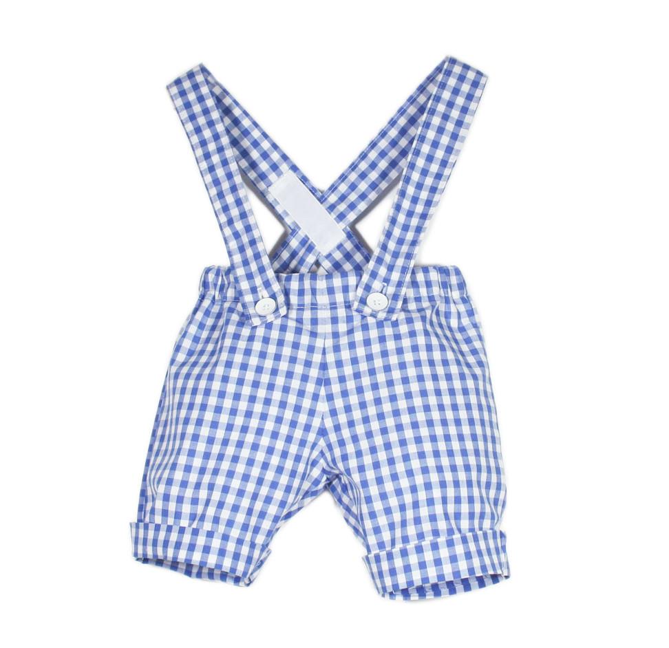 Ikatee - BRIGHTON pants/shorty with suspenders - Baby 6M/4Y- Paper Sewing Pattern