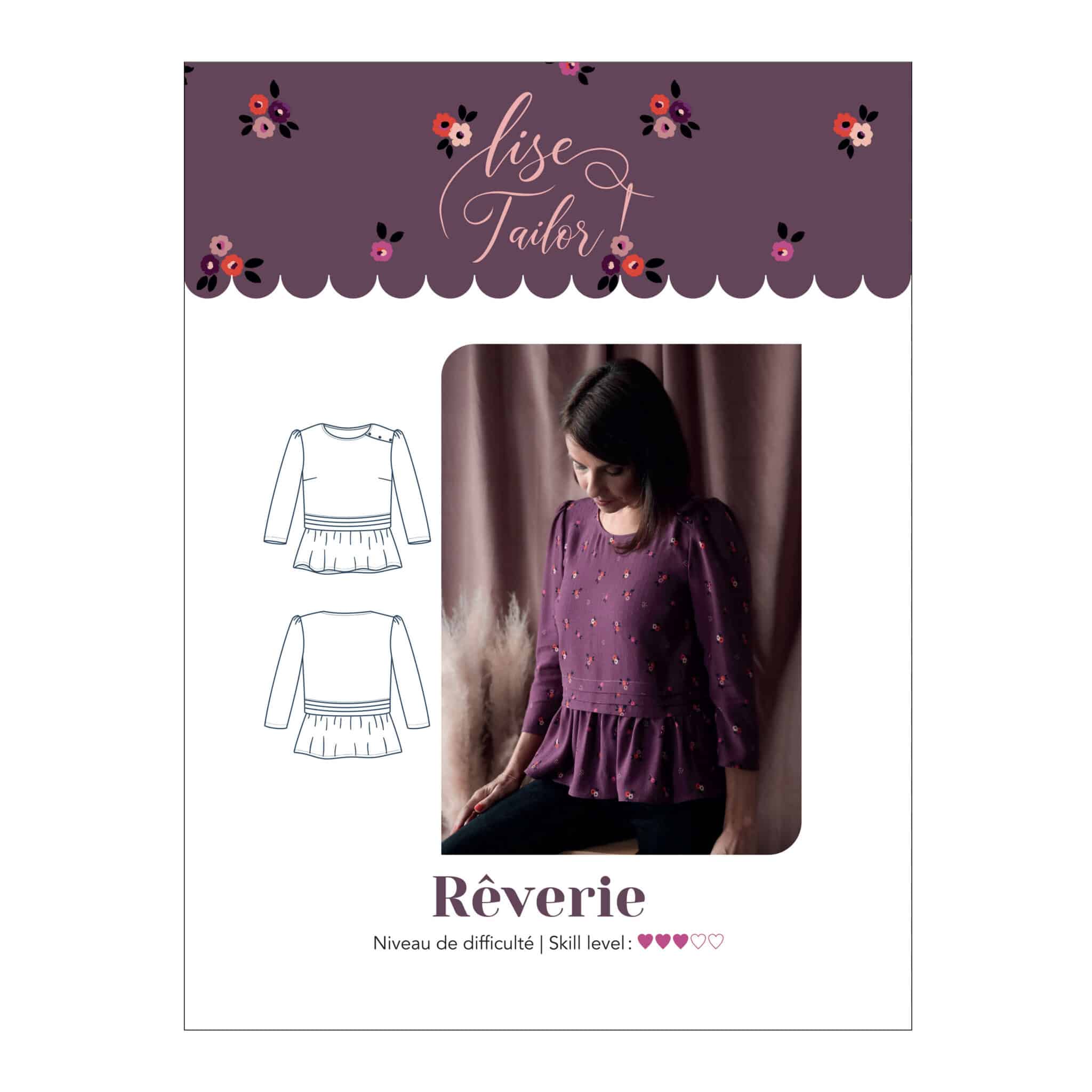 Lise Tailor - Reverie Blouse Sewing Pattern