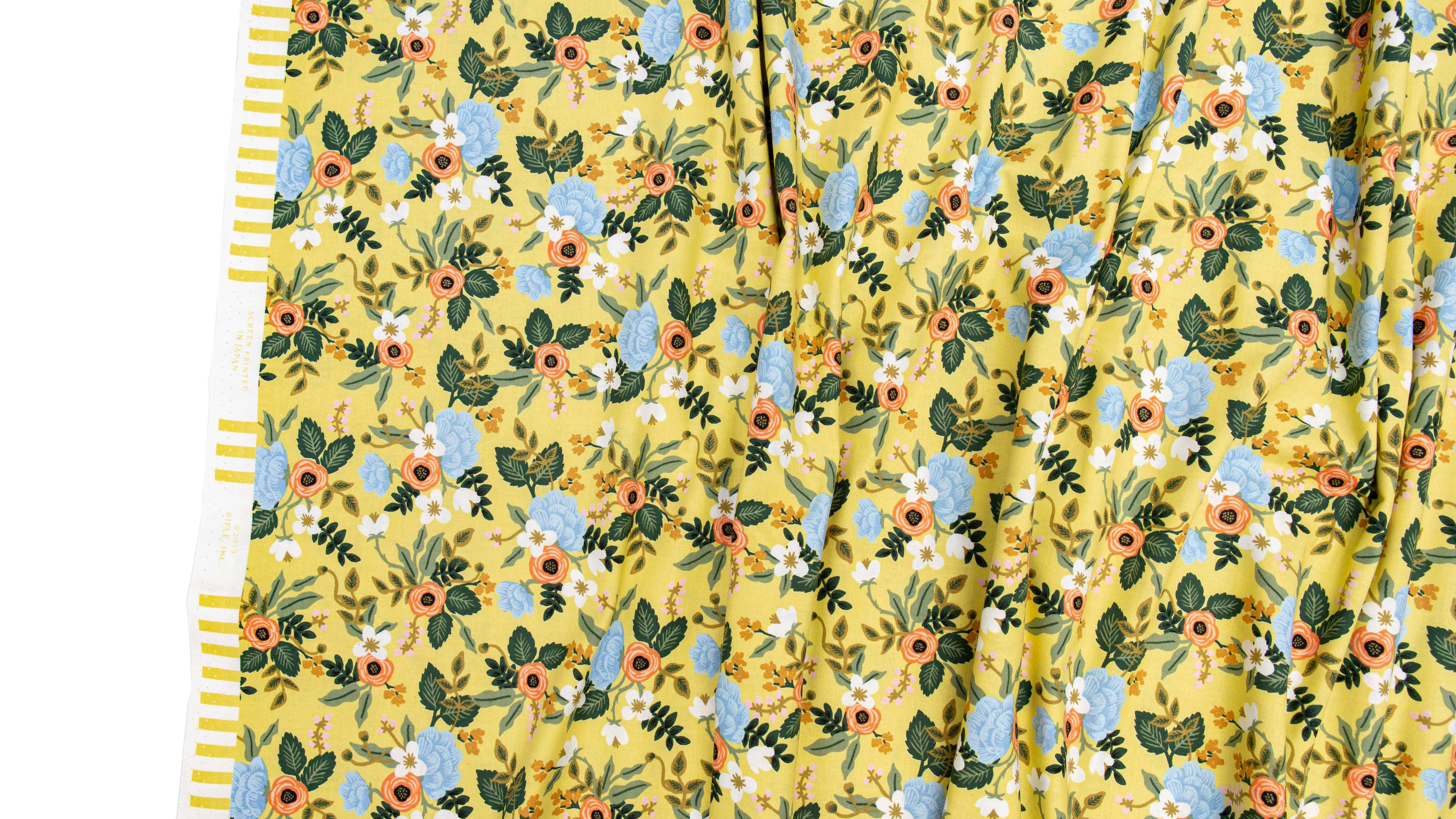 Rifle Paper Co - Birch Yellow Cotton from Primavera