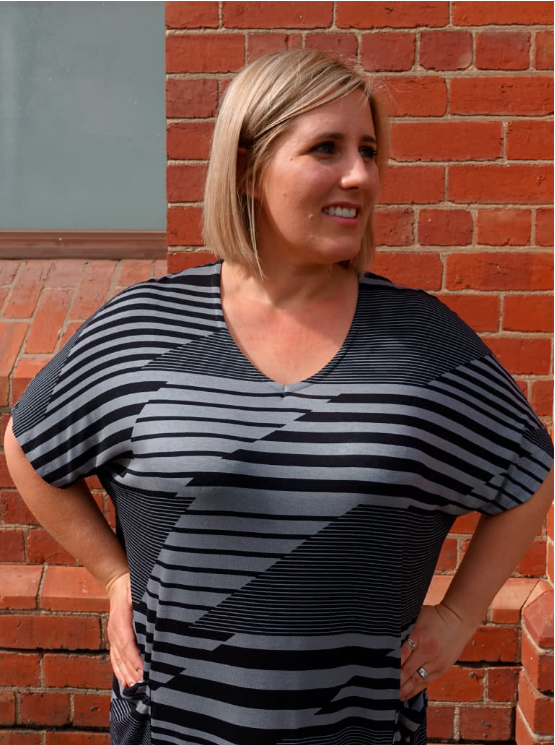 Style ARC - Kitt Knit Dress (Sizes 18 - 30) Sewing Pattern