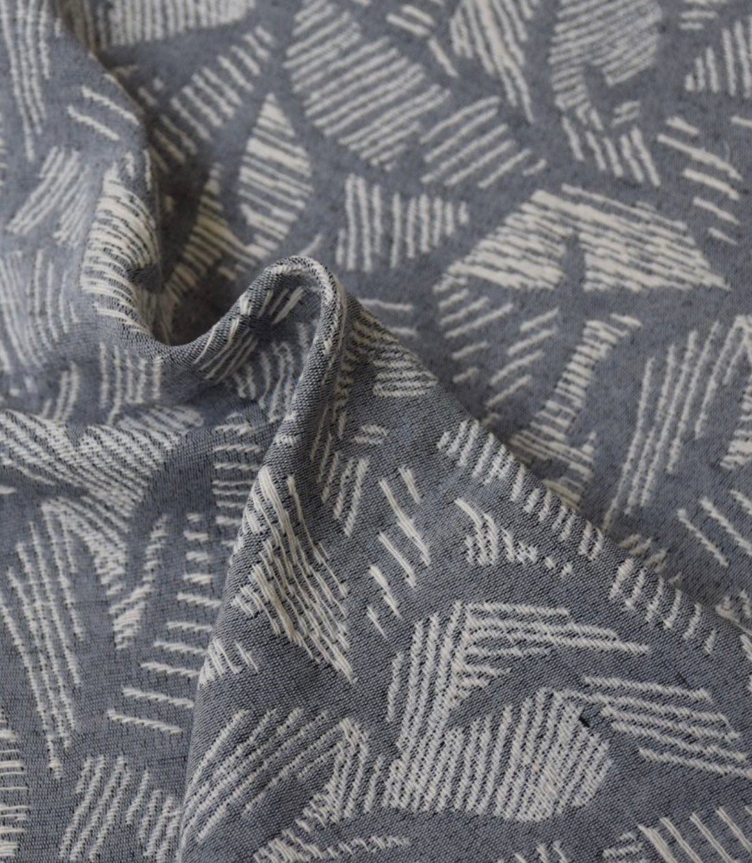 Cousette - Summer Shade Anthracite Jacquard Fabric