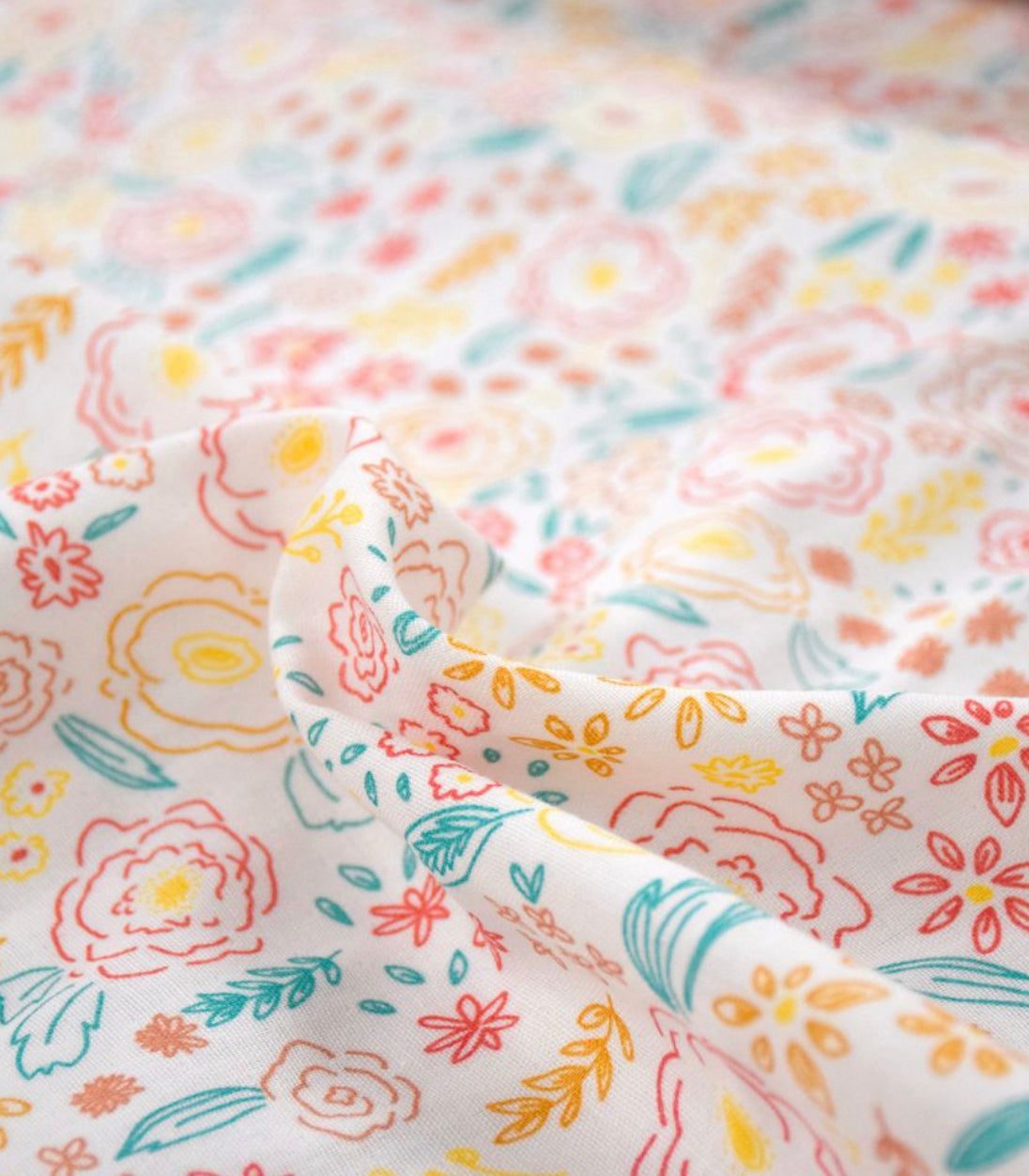 REMNANT 0.55 Metre - Cousette - Majorelle Double Gauze Fabric