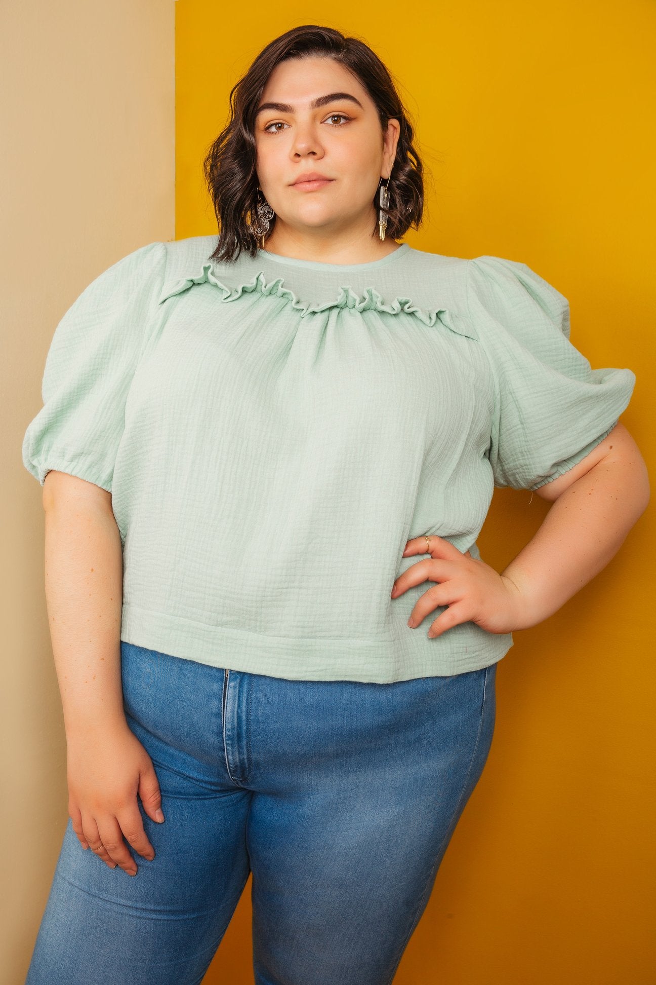 FRIDAY Pattern Co - the Sagebrush Top Sewing Pattern