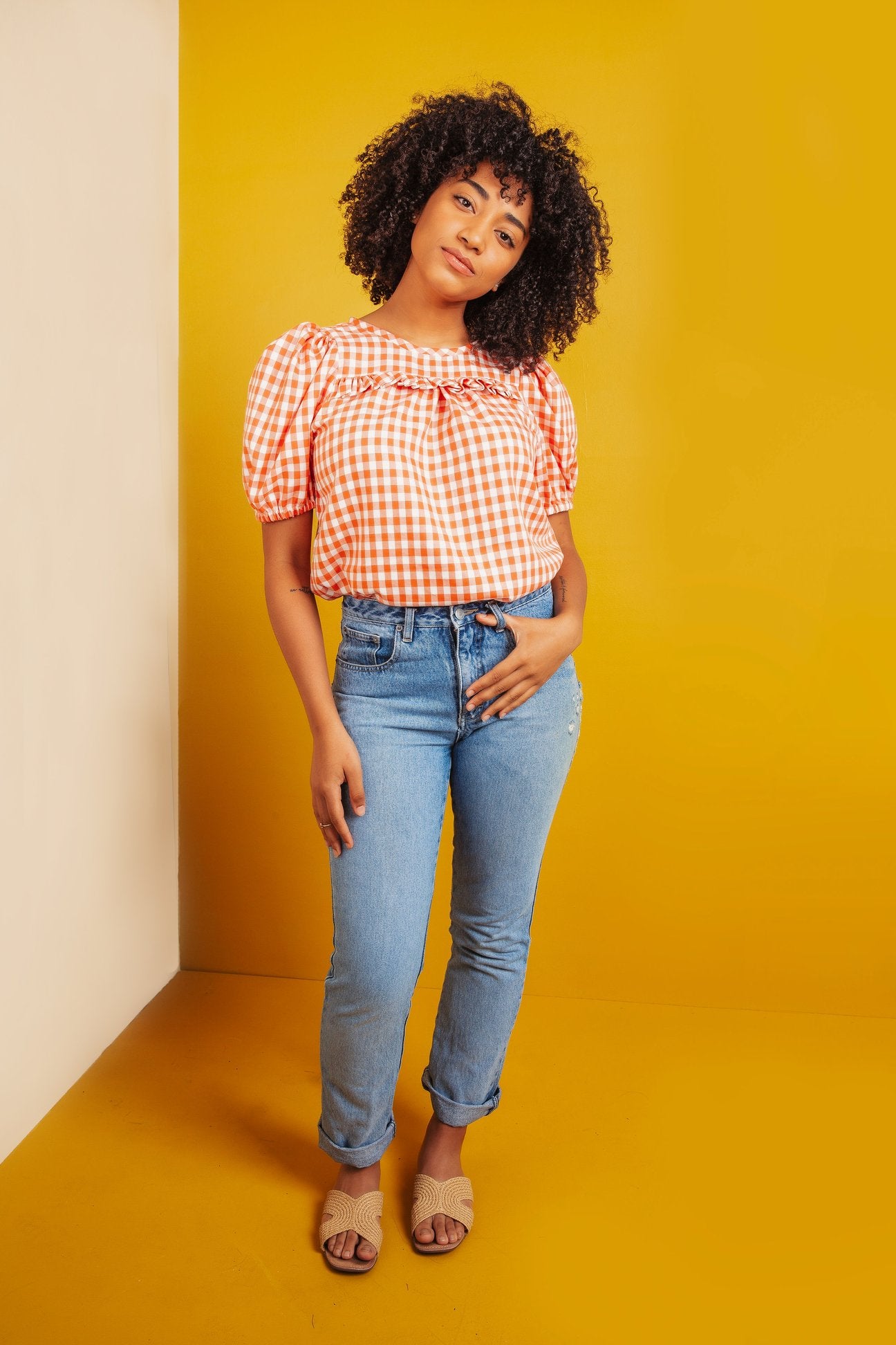 FRIDAY Pattern Co - the Sagebrush Top Sewing Pattern