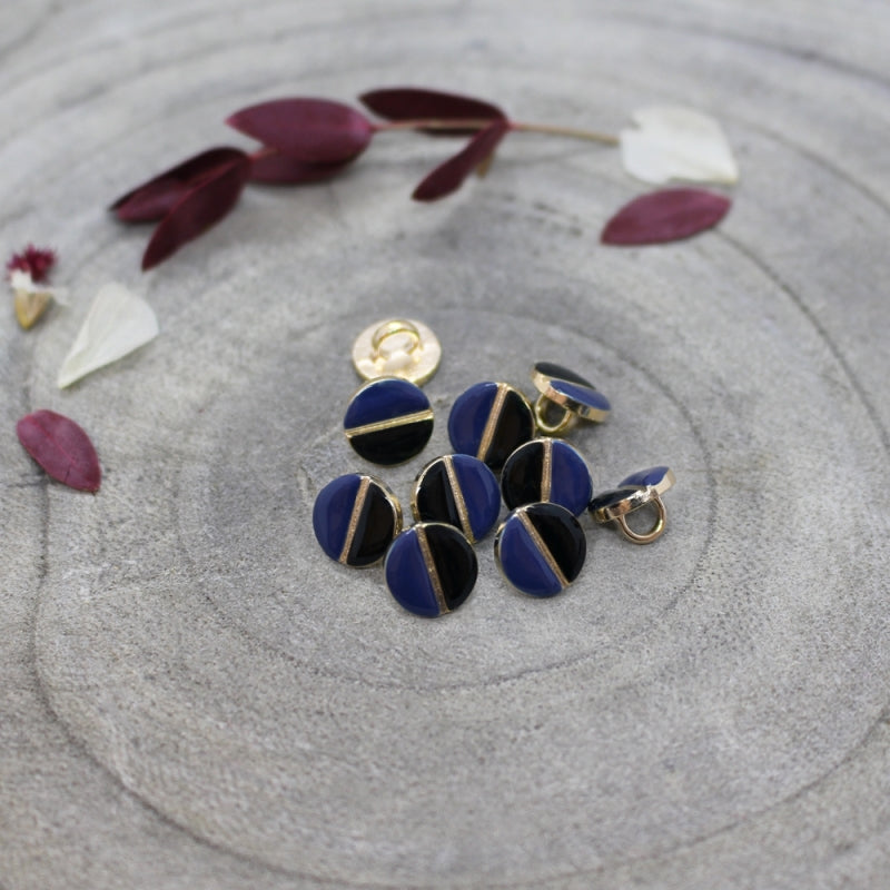 Atelier Brunette - Wink Buttons - Black Midnight