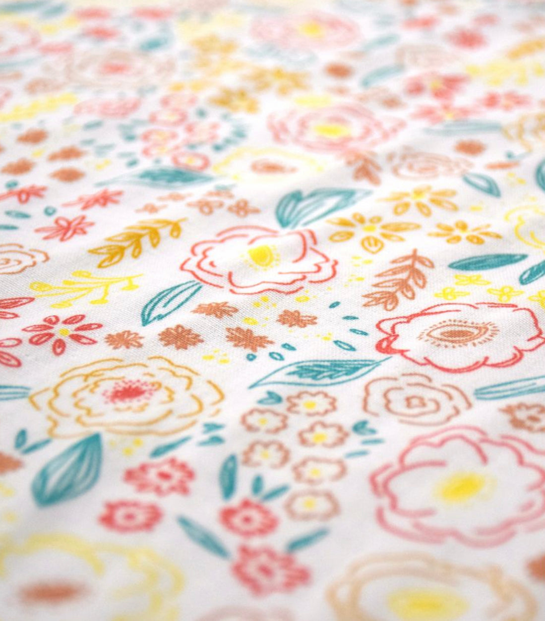 REMNANT 0.55 Metre - Cousette - Majorelle Double Gauze Fabric
