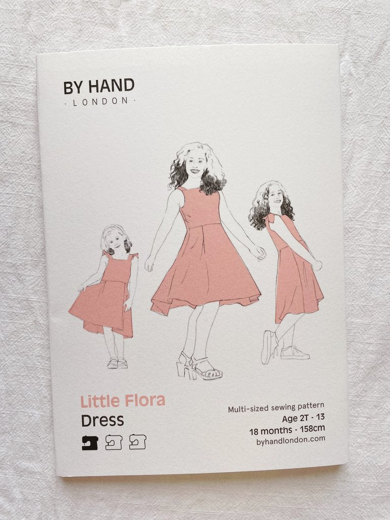 By Hand London - Little Flora Dress Sewing Pattern Age 18m - 13y