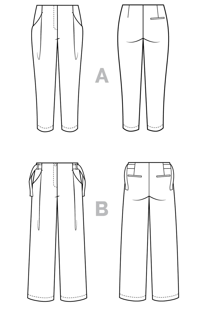 Closet Core - Mitchell Trousers Sewing Pattern