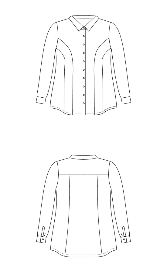 Cashmerette Harrison Shirt Sewing Pattern