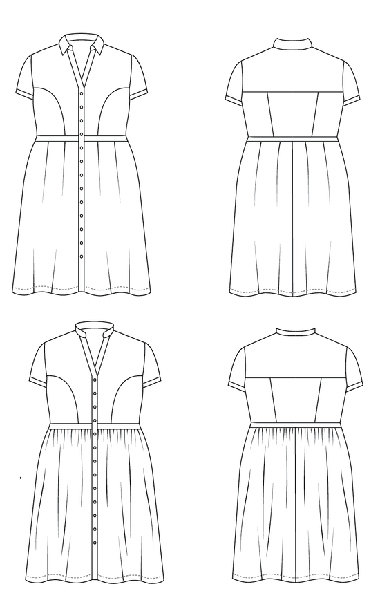 Cashmerette Lenox Shirt Dress