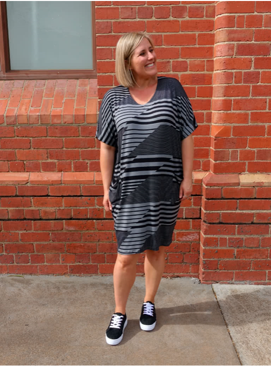 Style ARC - Kitt Knit Dress (Sizes 18 - 30) Sewing Pattern