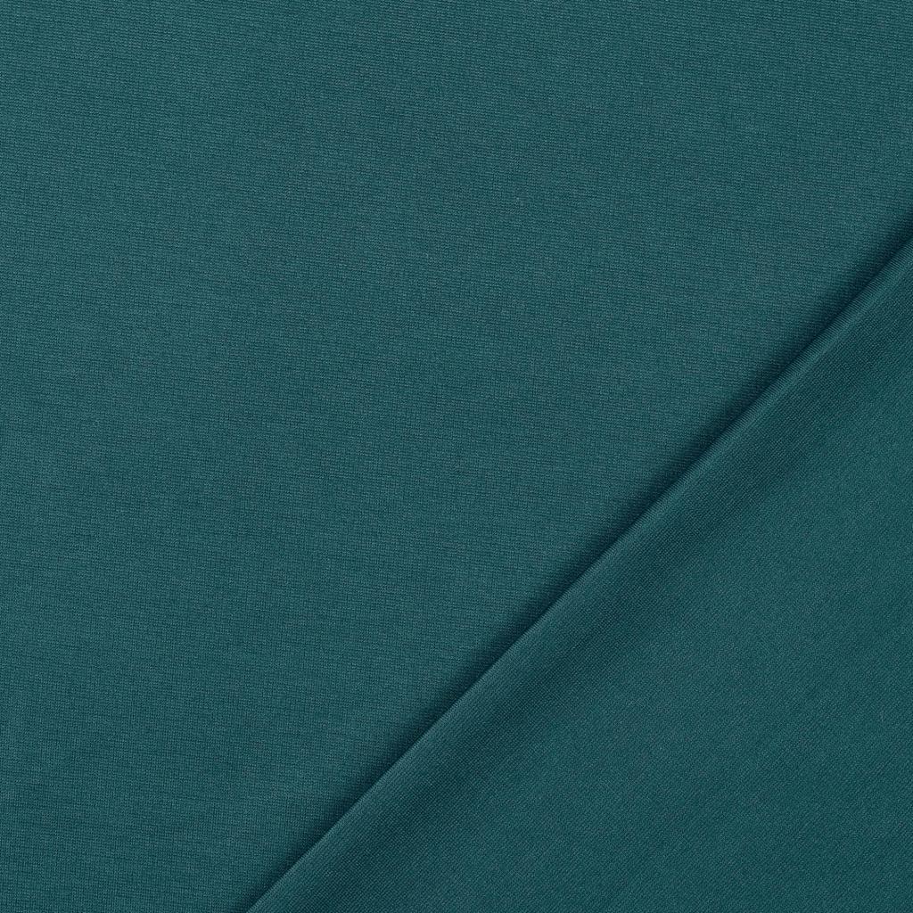 Forest Green Viscose Ponte Roma Double Knit Fabric