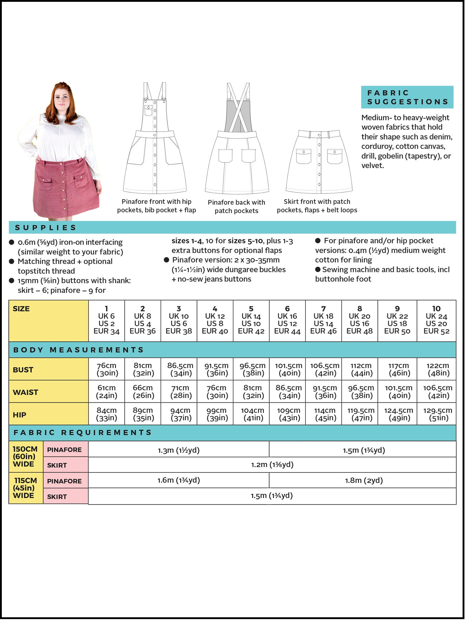 Tilly and the Buttons - Bobbi Sewing Pattern