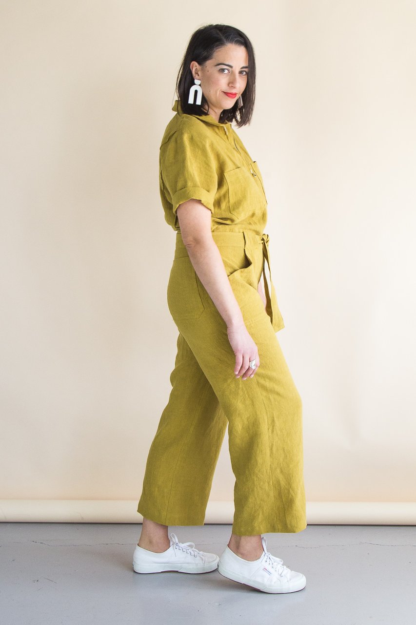 Closet Core - Blanca Flight Suit Sewing Pattern
