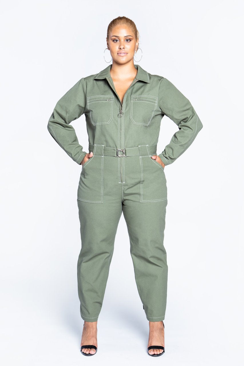 Closet Core - Blanca Flight Suit Sewing Pattern