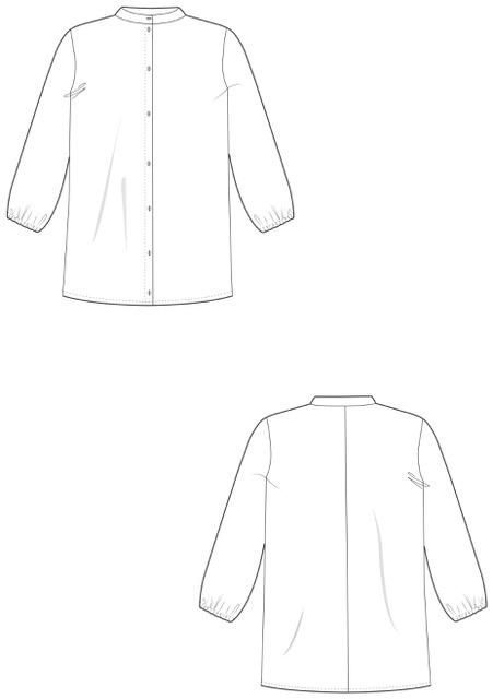 The Avid Seamstress THE BLOUSE - Sewing Pattern