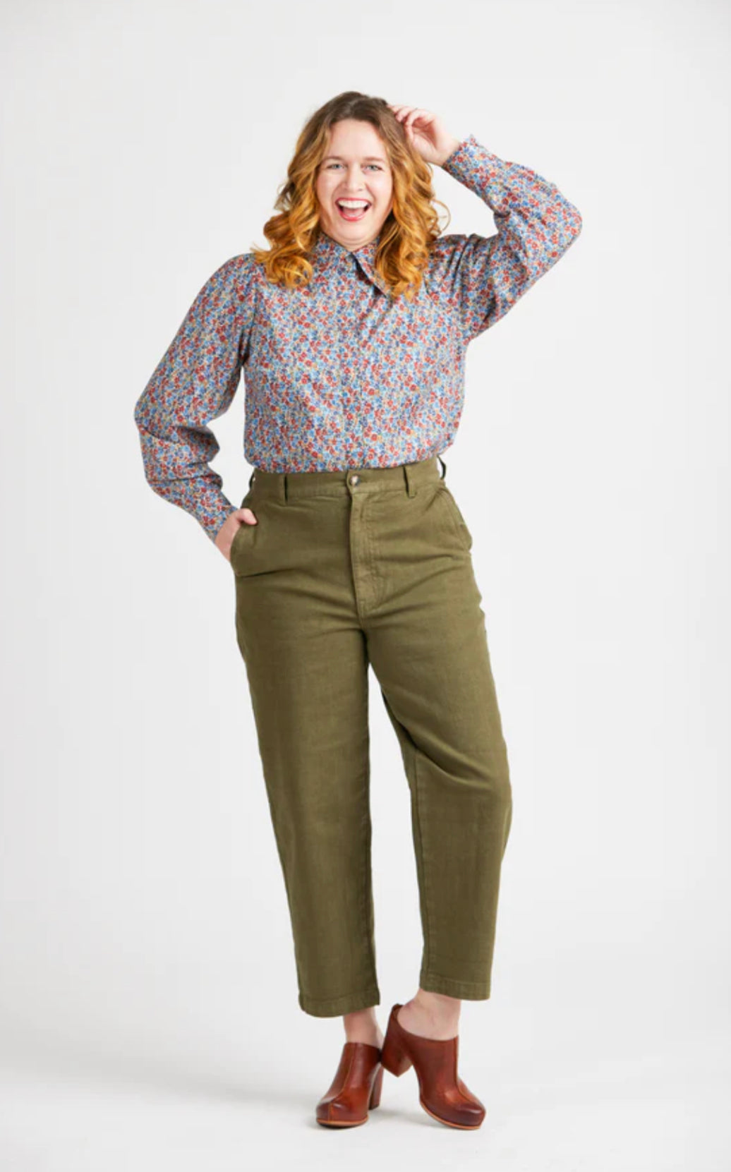 Cashmerette Vernon Shirt Sewing Pattern 0-16