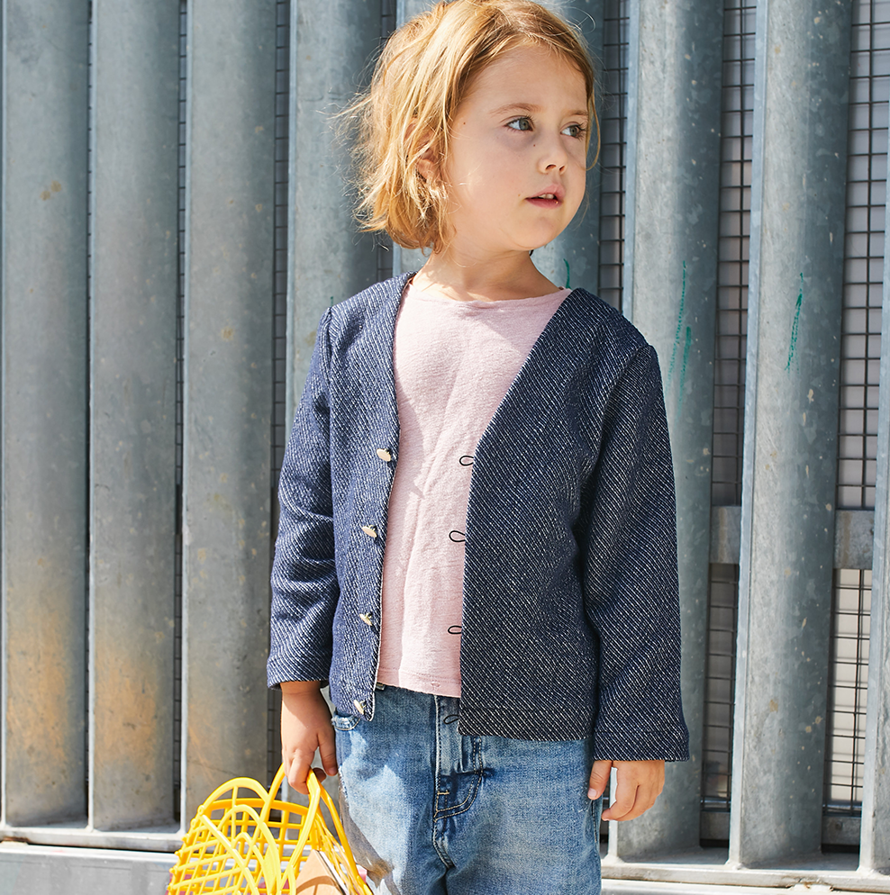 Masha cardigan/sweater - Girl 3/12Y - Paper Sewing Pattern