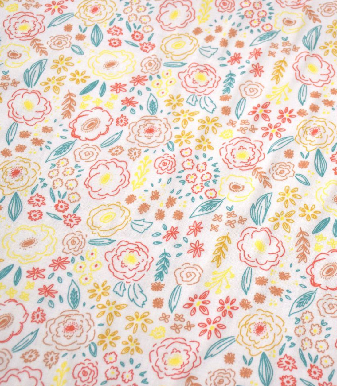 REMNANT 0.55 Metre - Cousette - Majorelle Double Gauze Fabric