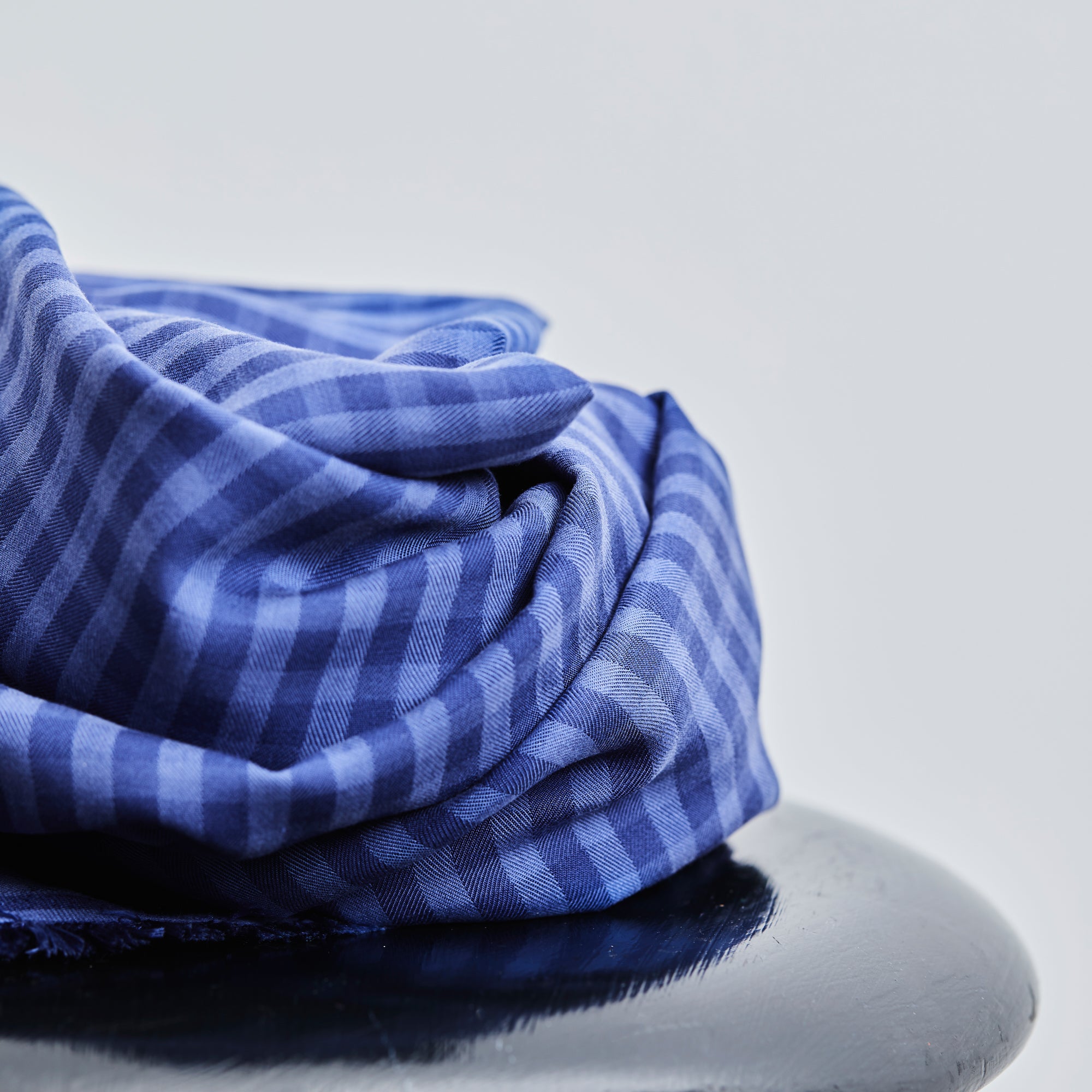 Meet MILK - Lapis Two Tone Check with TENCEL™ Lyocell fibres