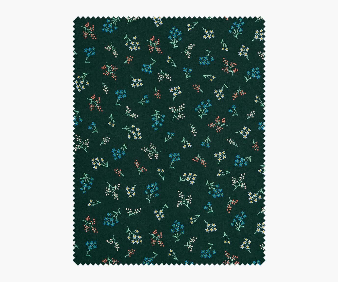 REMNANT 2.88 Metres - Rifle Paper Co - Petites Fleurs Hunter Cotton from Strawberry Fields