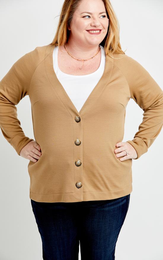 Cashmerette Fuller Cardigan Sewing Pattern