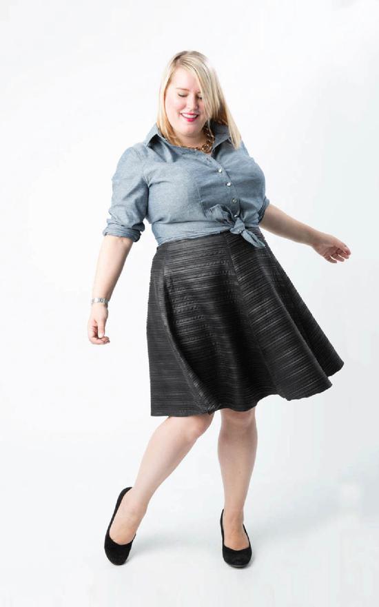Cashmerette Harrison Shirt Sewing Pattern