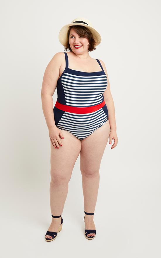 Cashmerette Ipswich Swimsuit One-Piece and Bikini Sewing Pattern