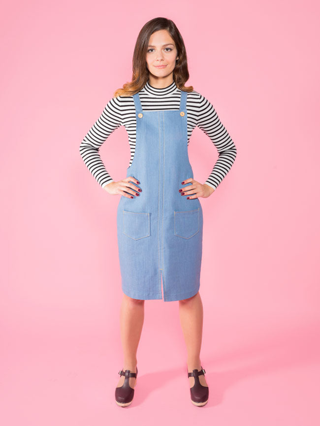 Tilly and the Buttons - Cleo Dungaree Dress Sewing Pattern