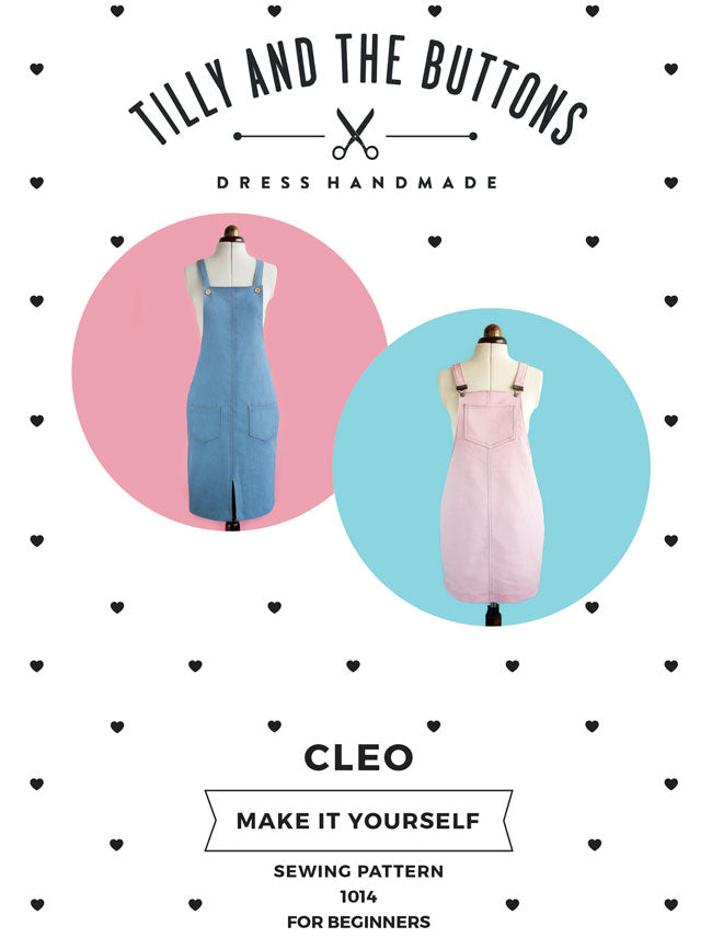 Tilly and the Buttons - Cleo Dungaree Dress Sewing Pattern