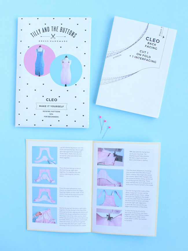 Tilly and the Buttons - Cleo Dungaree Dress Sewing Pattern