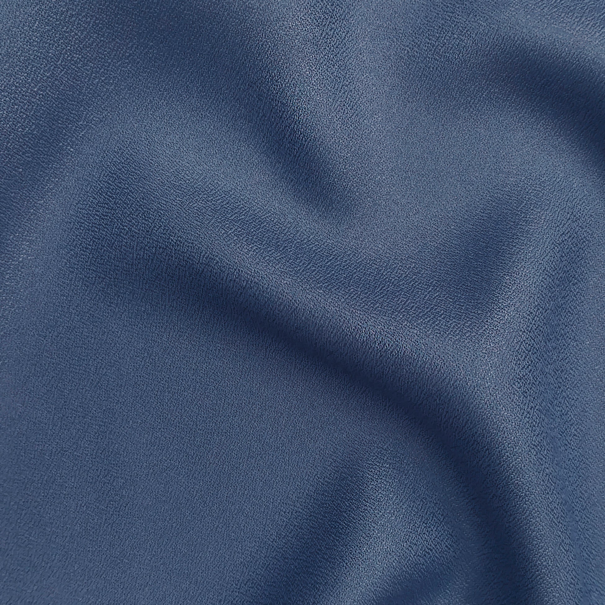 Atelier Brunette - Crepe Viscose Cobalt Dress Fabric (Pre Order)