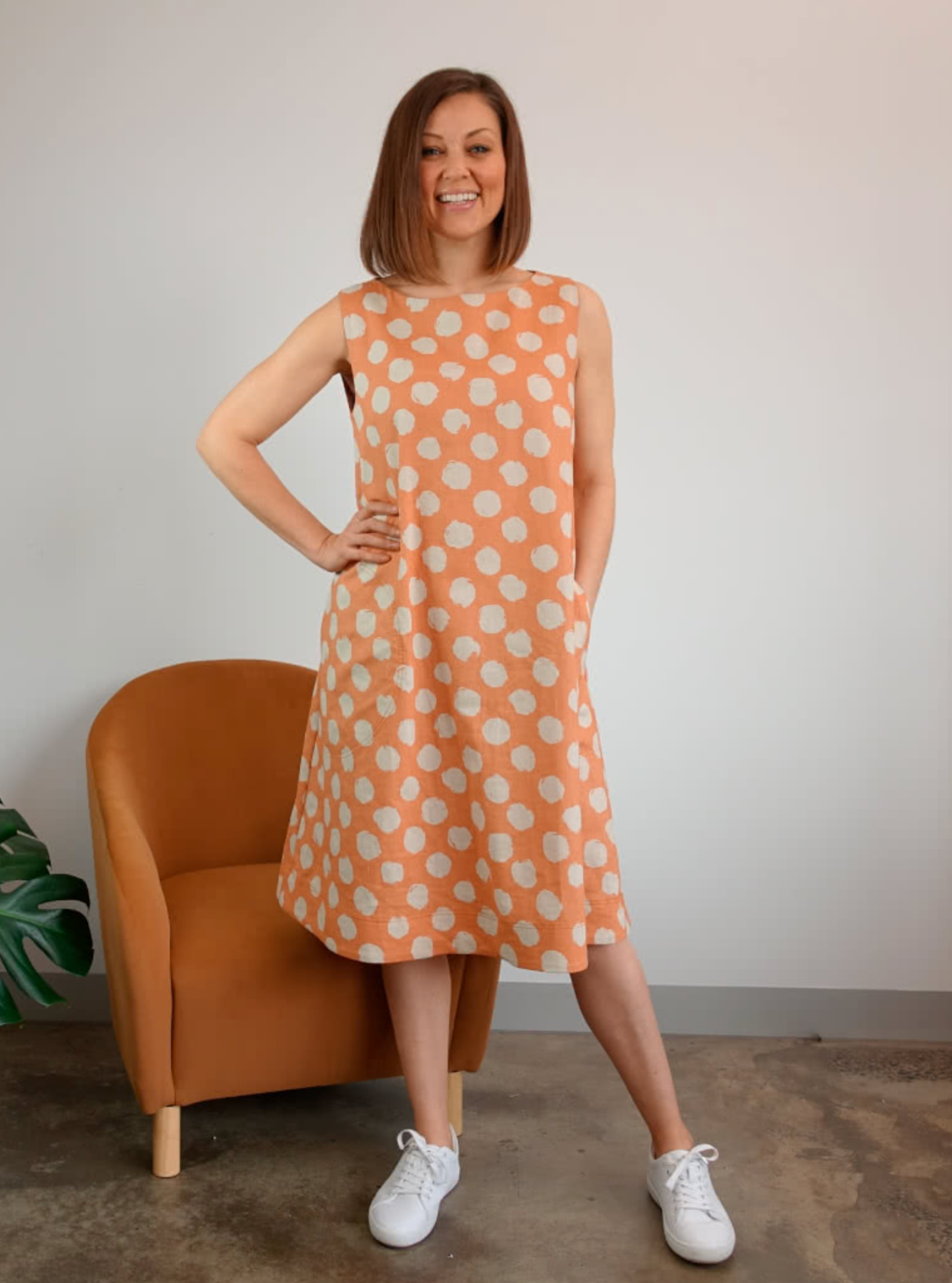 Style ARC - Lena Shift Dress (Sizes 4 - 16) Sewing Pattern