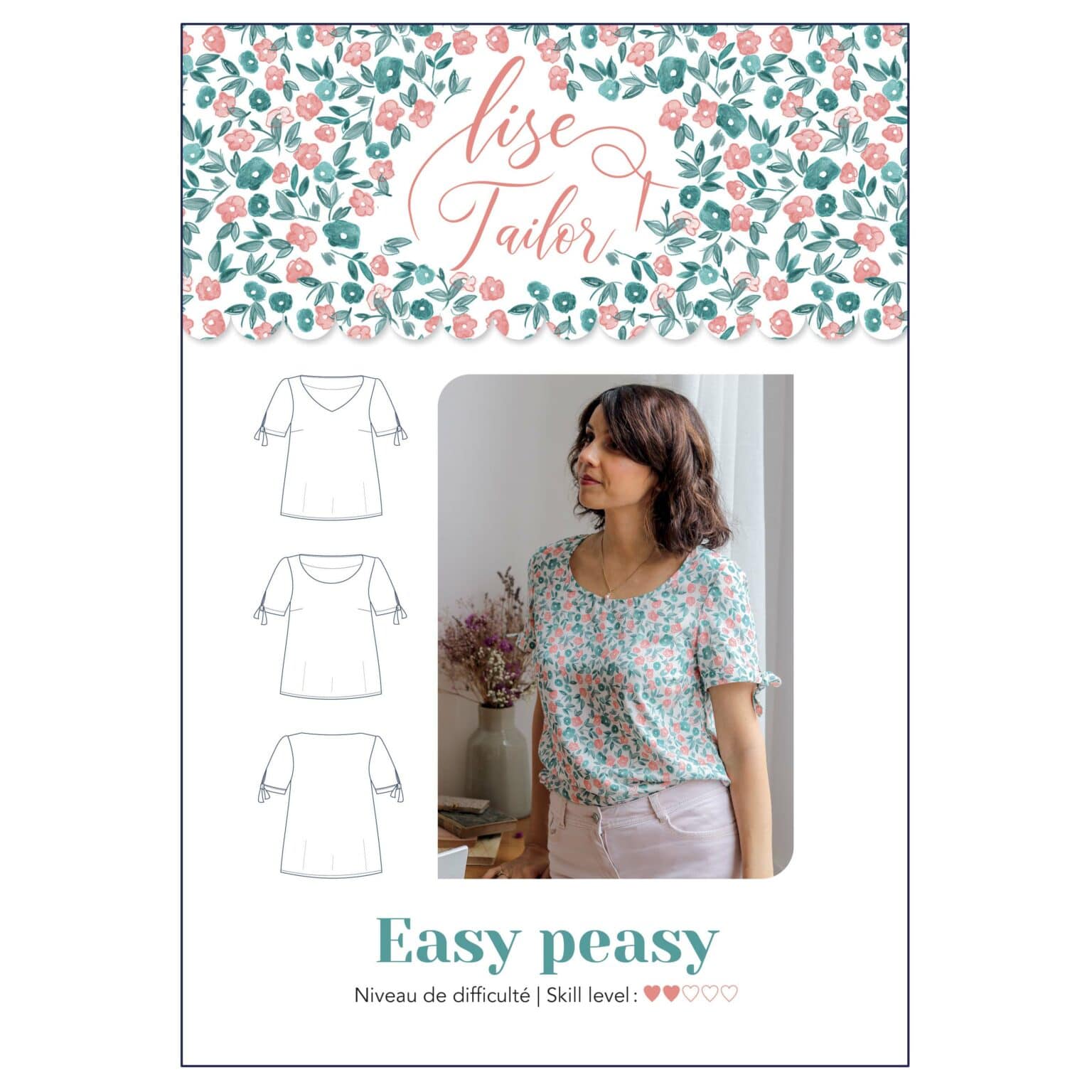 Lise Tailor - Easy Peasy Top Sewing Pattern