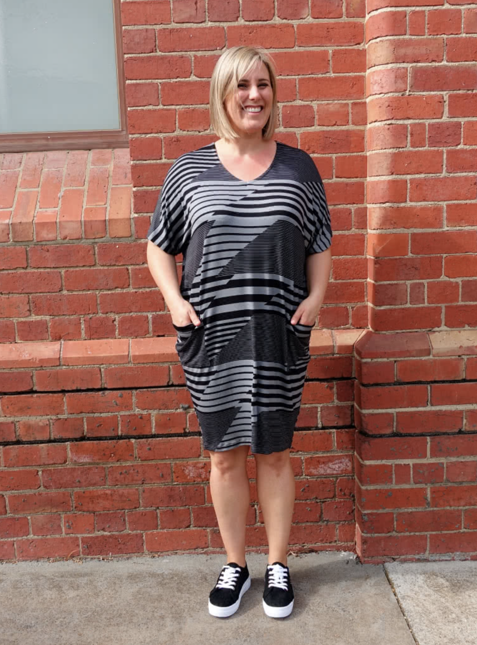 Style ARC - Kitt Knit Dress (Sizes 18 - 30) Sewing Pattern