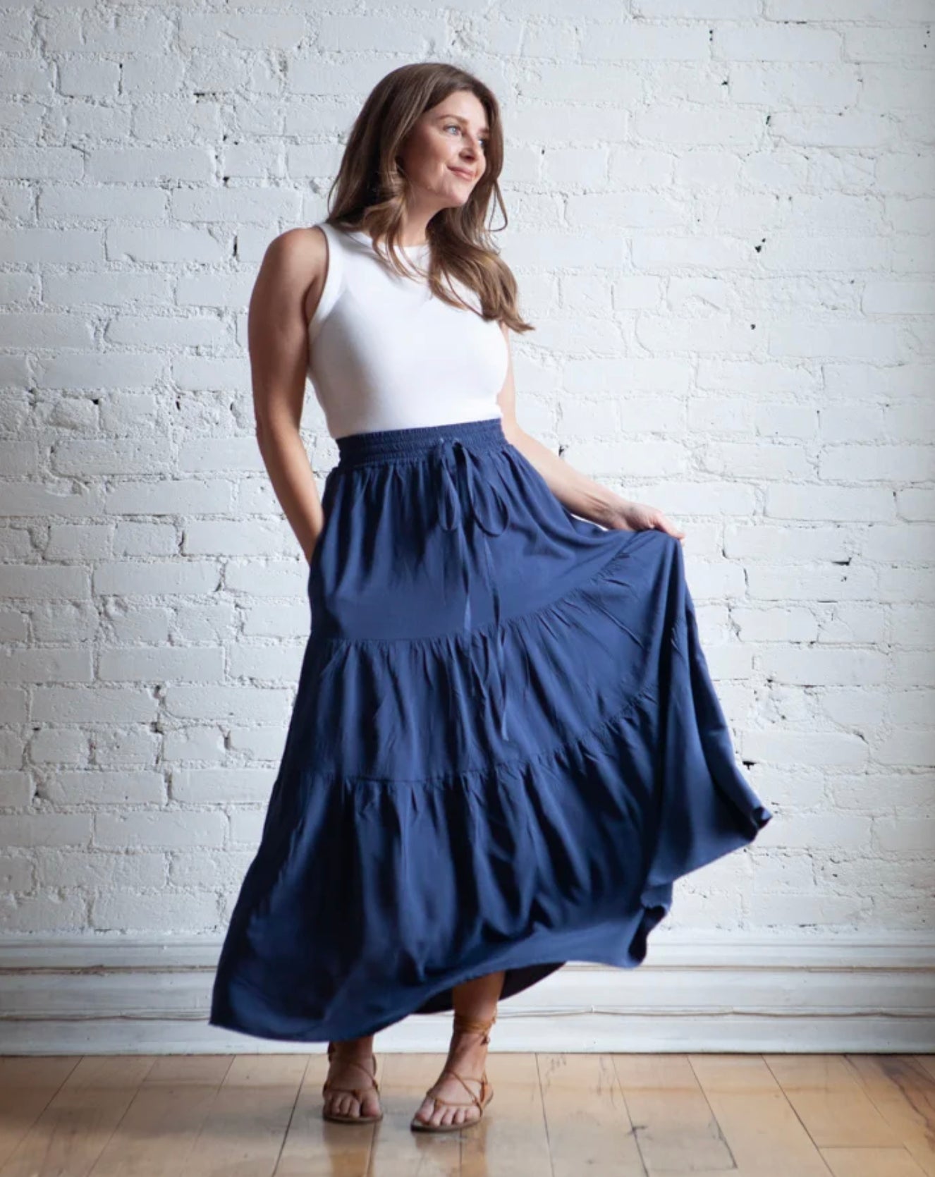 True / Bias  -  MAVE Skirt Sewing Pattern 0-18