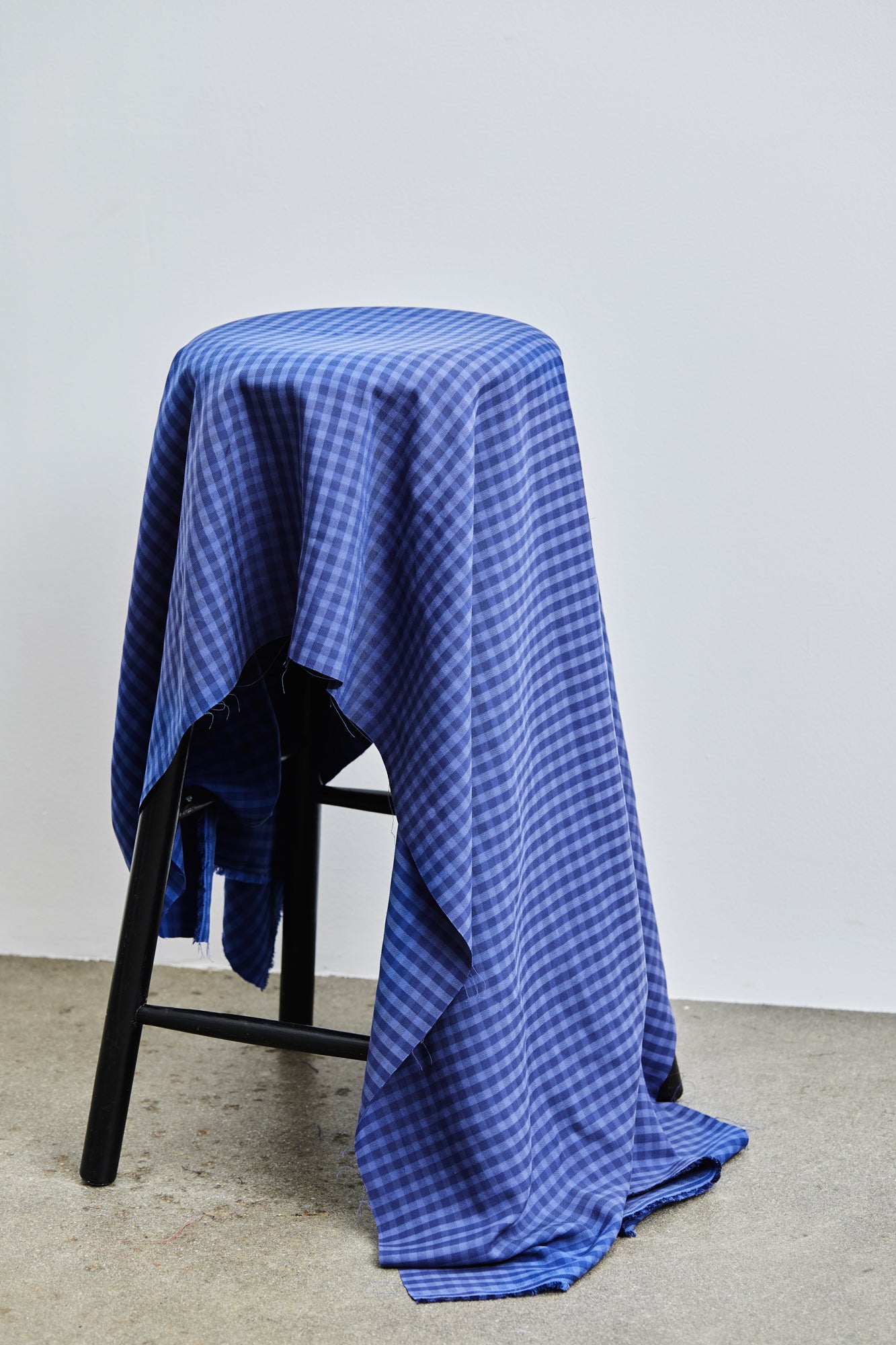 Meet MILK - Lapis Two Tone Check with TENCEL™ Lyocell fibres