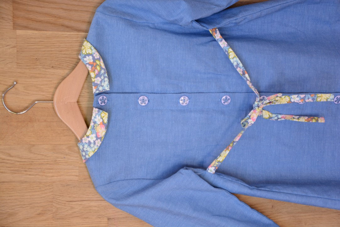 Two Stitches - Edie Blouse and Dress Sewing Pattern 6 months - 9 years