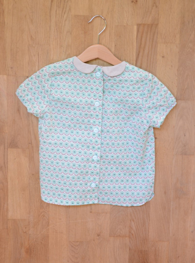 Two Stitches - Edie Blouse and Dress Sewing Pattern 6 months - 9 years