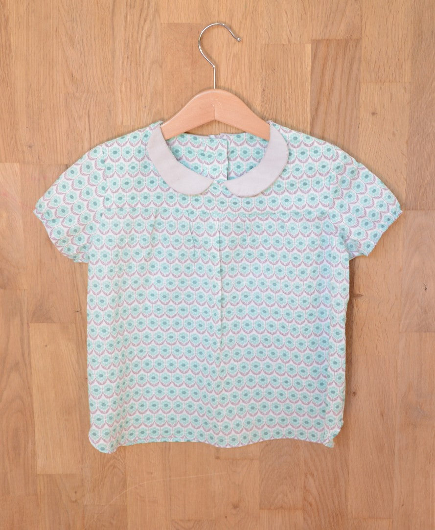 Two Stitches - Edie Blouse and Dress Sewing Pattern 6 months - 9 years