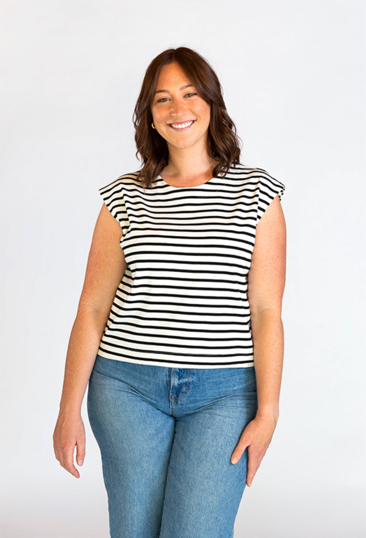 Chalk and Notch - Max Tee Top Sewing Pattern