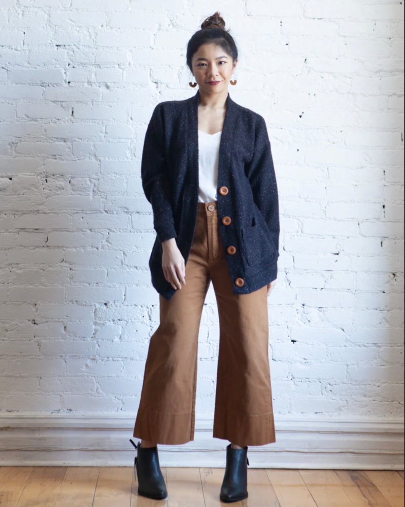True / Bias  -  MARLO Sweater Sewing Pattern 0-18