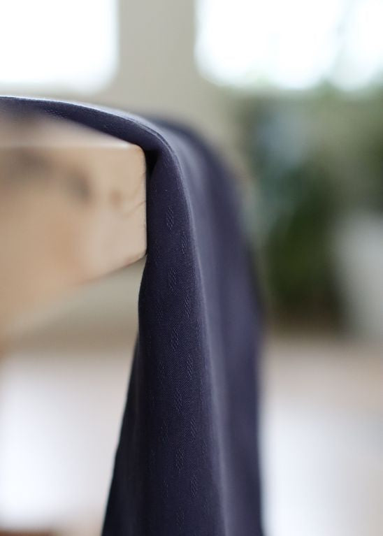 Blueberry Light Diamond Jacquard with TENCEL™ fibres