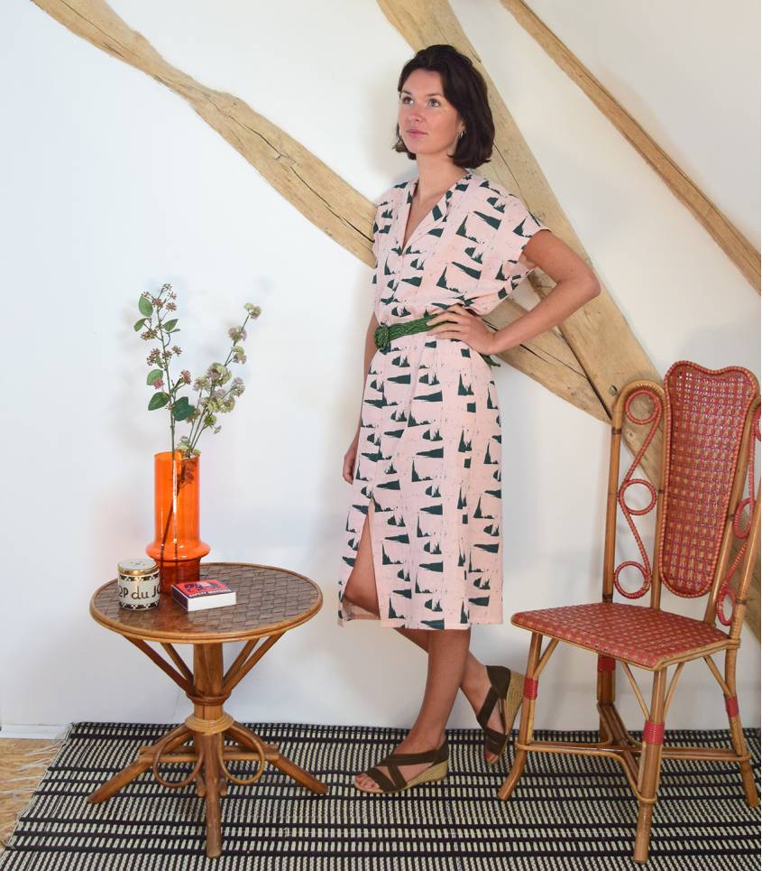 Cousette - Robe/Blouse Sandalette Dress and Blouse Sewing Pattern