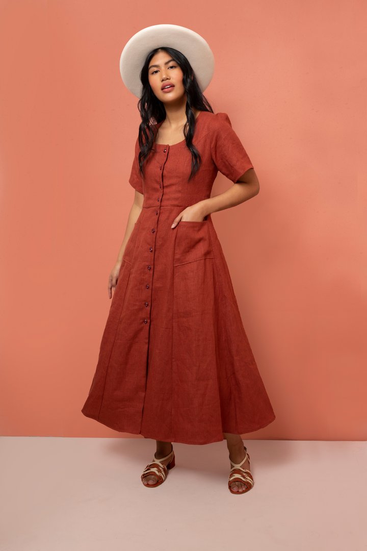 FRIDAY Pattern Co the Hughes Dress Sewing Pattern