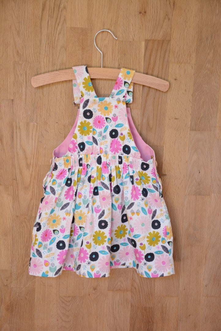 Two Stitches - Frankie Dungarees or Dress Sewing Pattern
