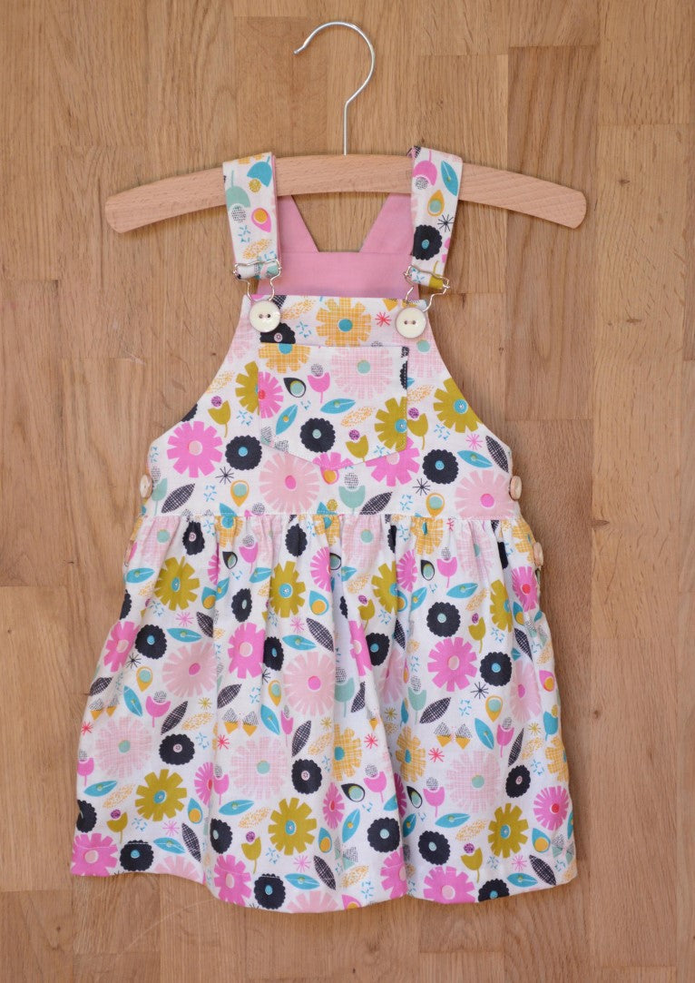 Two Stitches - Frankie Dungarees or Dress Sewing Pattern