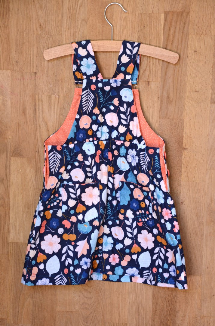 Two Stitches - Freddie Dungarees or Dress Sewing Pattern