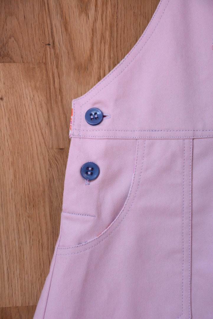Two Stitches - Freddie Dungarees or Dress Sewing Pattern